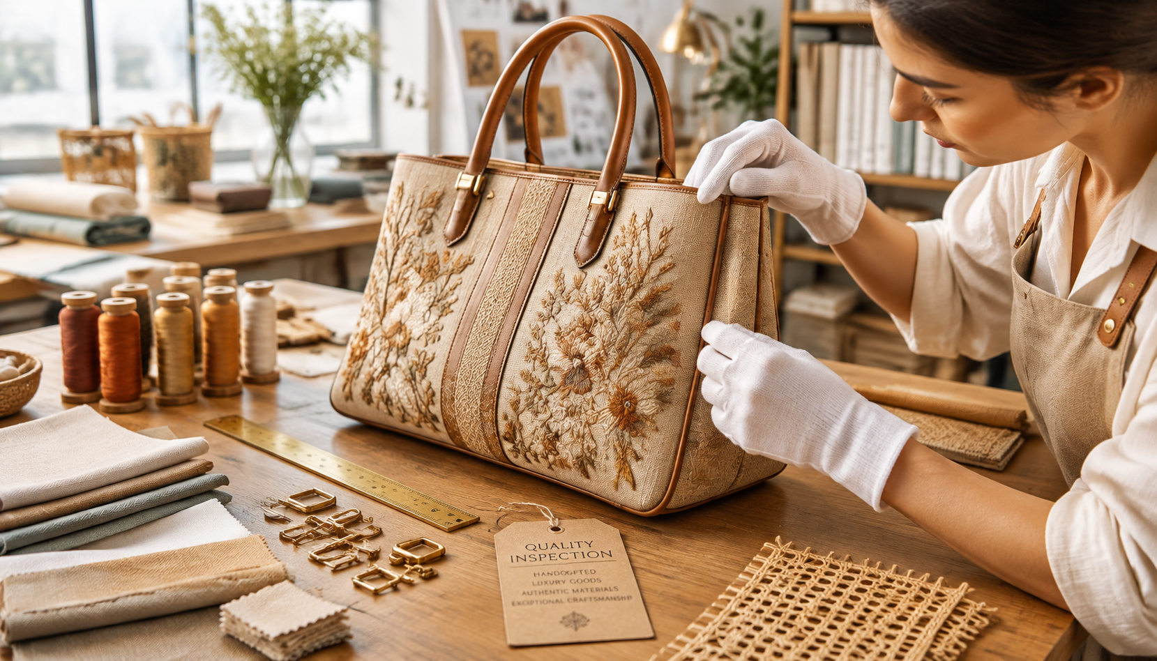 Artisanal Handcraft Bag Quality Inspection and Atelier Testing